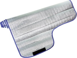 Szélvédő takaró fólia, autóüveg napfényvédő, 150 mm x 95 mm Dino 130082