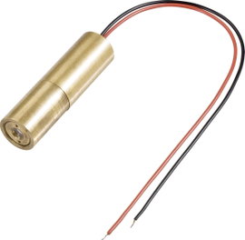 Lézer modul, zöld, pont, 5 mW, Tru Components LM05GND