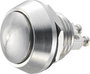 Nyomógomb 12 mm, rozsdamentes, Tru Components GQ12B-S 2A/48V bélyegkép
