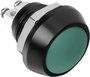 Nyomógomb 2A/48V 12 mm, Tru Components, zöld, GQ12B-A bélyegkép