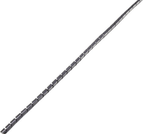 Conrad Components CG6-Black Spiráltömlő 4 - 50 mm Fekete 5 m