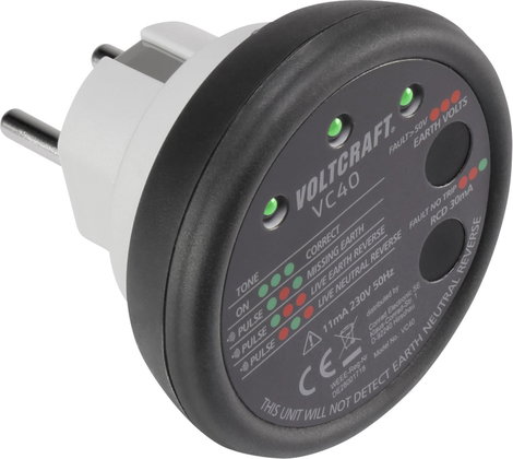Konnektor dugalj teszter VOLTCRAFT VC40 2. kép