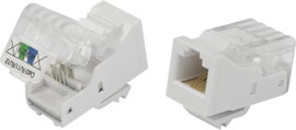 RJ14 csatlakozó aljzat, szerszám mentes, egyenes, TRU COMPONENTS 93014c937 817968