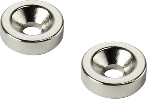 Tartós mágnes Gyűrű N35 Kerethőmérséklet (max.): 80 °C TRU COMPONENTS