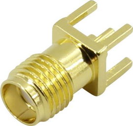 SMA beépíthető aljzat, Tru Components 1565755