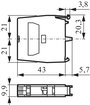 ÉRINTKEZŐ ELEM , 33E11 CSAVAROS CSATLAKOZÁS NO/NC 2. bélyegkép