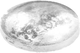Öntapadós gumi műszerláb, kerek Ø 7,9 x 2,2 mm, fekete