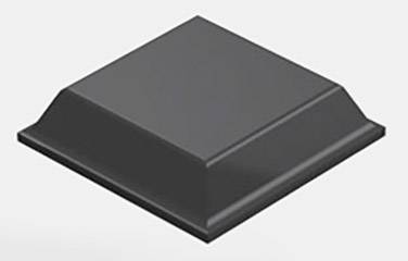 Műszerláb, fekete 12,7 x 3,1 mm, 3M 7000001902