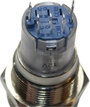 Vandálbiztos nyomókapcsoló, 16 mm, 3A/250VAC, kék gyűrű, Tru Components 701791 5. bélyegkép