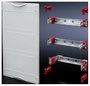 Rittal SV 9666.210 Készülék sín modul Acéllemez Élénk szürke (RAL 7035) (Sz x Ma) 500 mm x 300 mm 1 bélyegkép