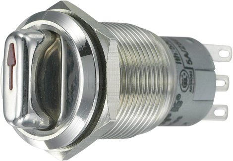 Vandálbiztos nyomókapcsoló, Tru Components ER LAS1-AGQ-22X/31