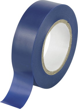 PVC szigetelő szalag, kék, 19 mm x 10 m, Tru Components