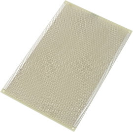 Nyák panel, ónozott, 170 x 267 mm, Tru Components SUPCB002