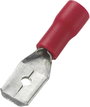 Csúszósaru dugó 0.5 - 1.5 mm², piros, 100 db, Tru Components bélyegkép