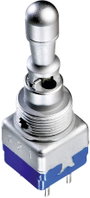 APEM karos kapcsoló, 2x(be)/ki/(be), 250V/AC, 2A, 121470003 bélyegkép