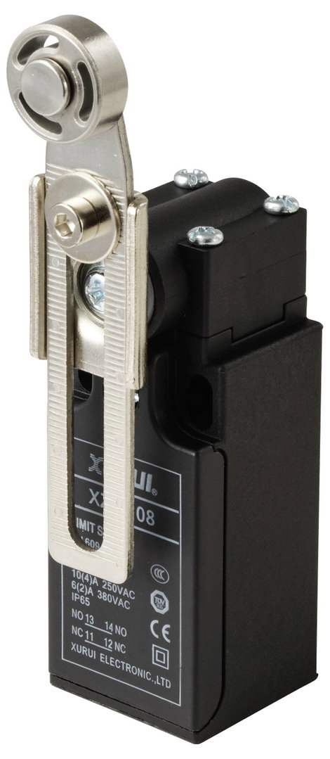 Végálláskapcsoló 250 V/AC 10 A Görgős kar Nyomó TRU COMPONENTS XZ-9/108 IP65 1 db 3. kép