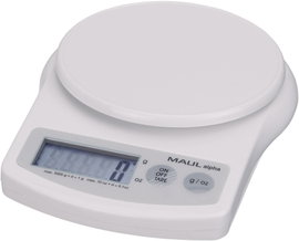 Digitális asztali mérleg, levélmérleg (max.) 5 kg/1 g Maul MAULalpha 1645002