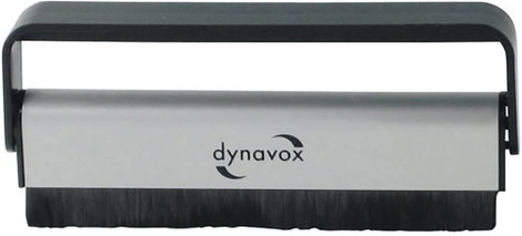 Hanglemez tisztító szénszálas kefe, antisztatikus Carbon lemezkefe Dynavox 203922