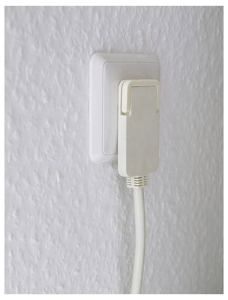 Lapos dugós hálózati hosszabbítókábel, 10 m, fehér, H05VV-F 3G 1,5 mm², Brennenstuhl 1168980210 5. kép