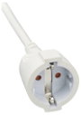 Lapos dugós hálózati hosszabbítókábel, 5 m, fehér, H05VV-F 3G 1,5 mm², Brennenstuhl 1168980250 2. bélyegkép
