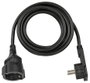 Lapos dugós hálózati hosszabbítókábel, 3 m, fekete, H05VV-F 3G 1,5 mm², Brennenstuhl 1168980030 bélyegkép