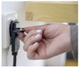 Lapos dugós hálózati hosszabbítókábel, 3 m, fekete, H05VV-F 3G 1,5 mm², Brennenstuhl 1168980030 7. bélyegkép