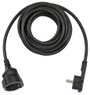 Lapos dugós hálózati hosszabbítókábel, 5 m, fekete, H05VV-F 3G 1,5 mm², Brennenstuhl 1168980050 bélyegkép