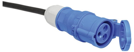 Erősáramú hálózati hosszabbítókábel védőkupakkal, fekete, 10 m, H07RN-F 3G 1,5 mm², Brennenstuhl 116 2. kép