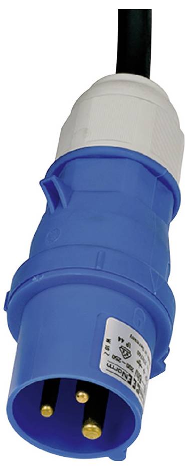 Erősáramú hálózati hosszabbítókábel védőkupakkal, fekete, 10 m, H07RN-F 3G 1,5 mm², Brennenstuhl 116 3. kép