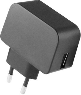 Hálózati USB töltő adapter 90 - 264 V/AC max.2.4A HN Power HNP12-USBL6