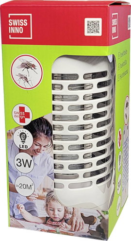 UV rovarfogó, rovarcsapda, 3W, Swissinno Premium