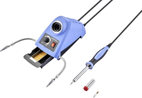 Forrasztóállomás csipeszes paneltartóval 40 W 150 - 420 °C, Basetech 1516976 2. kép
