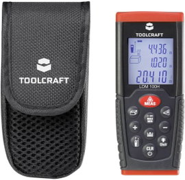 Lézeres távolságmérő max. 100 m Toolcraft LDM100H