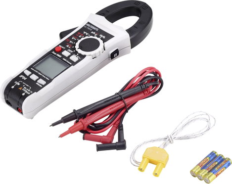 AC/DC lakatfogó és multiméter 600V/AC/DC 600A/AC/DC, Voltcraft VC-750 E 9. kép