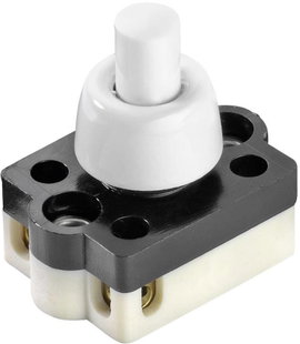 interBär beépíthető nyomókapcsoló, 250 V/AC 2A, 3076-001.01