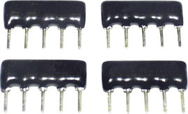 Vastagréteg ellenállás 10 kΩ THT SIP-9 0.125 W TANCAP SIP-A09-103G 1 db