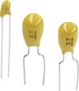 Tantál kondenzátor THT, RM 2,5 mm 10 µF 16 V 20 % (Sz x Ma) 4.8 x 14 mm TANCAP CA42-106M016AB bélyegkép