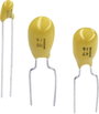 Tantál kondenzátor THT, RM 2,5 mm 0.15 µF 35 V 20 % (Sz x Ma) 4 x 14 mm TANCAP CA42-154M035AB bélyegkép