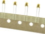 TANCAP CA42-225M035AA Tantál kondenzátor THT 2.5 mm 2.2 µF 35 V 20 % (Sz x Ma) 4.8 mm x 14 mm 1 db bélyegkép