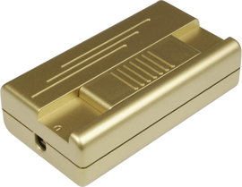 Ehmann vezetékbe iktatható dimmer, 20-400 W 230 V/AC, arany, 2551C0100