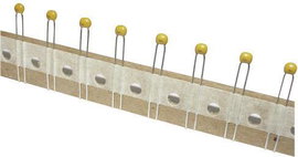 TANCAP CT4-0805Y104M500A1T Kerámia kondenzátor THT 100 nF 50 V 20 % (Sz x Ma) 4.2 mm x 25 mm 1 db
