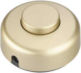 interBär 1 pólusú lábkapcsoló, 2 A 250 V/AC, arany