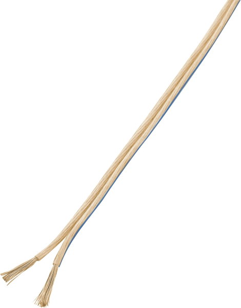 Hangszóró kábel 2 x 0.75 mm² Átlátszó TRU COMPONENTS 1568257 10 m