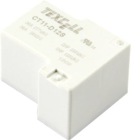 Texcell CT11-D12S Nyák relé 12 V/DC 40 A 1 záró 1 db
