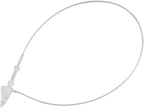 Biztonsági kábelkötegelő 125 mm, natúr, Tru Components
