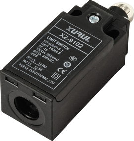 Végálláskapcsoló 250 V/AC 10 A Hengeres dugattyú Nyomó TRU COMPONENTS XZ-9/102 IP65 1 db
