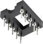 IC foglalat, 10 pól., RM 7,62, magasság: 7,4 mm, Tru Components bélyegkép