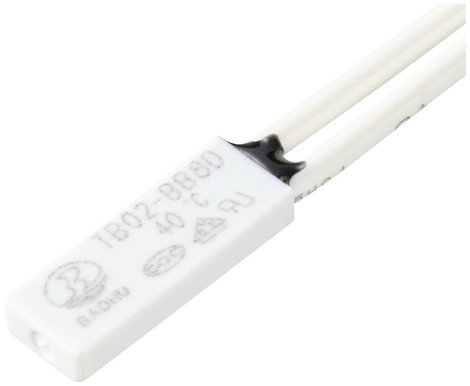 Hőmérséklet figyelő, Tru Components TB02-BB8D-40 40 GR. 2. kép