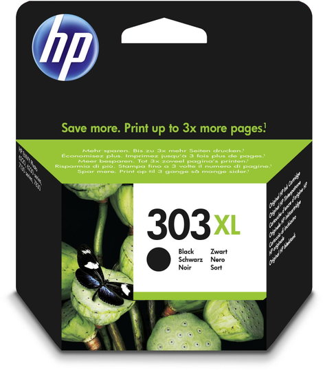 HP Tinta 303XL Eredeti Fekete T6N04AE