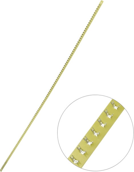 Forrasztóléc 100 pól., 620 mm, Tru Components